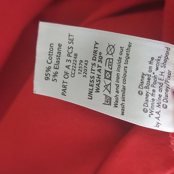 "Disney" tank top, size M (12/14)red  color - Picture 7 of 7